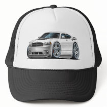 Dodge Charger Daytona White Car Hats