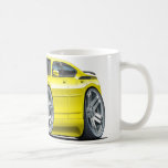 Dodge Charger Daytona Yellow Car Coffee Mug