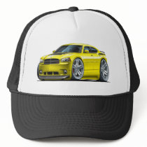 Dodge Charger Daytona Yellow Car Mesh Hat