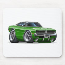 Dodge Charger Green Car Mousepad