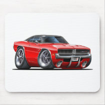 Dodge Charger Red Car Mousepad