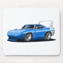 Dodge Daytona Blue Car Mouse Pads