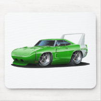 Dodge Daytona Green Car Mousepad