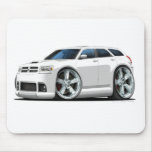 Dodge Magnum White Car mousepads