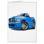 Dodge SRT10 Ram B5 Blue Greeting Cards