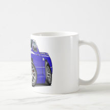 Dodge SRT10 Ram Blue-White Truck Coffee Mugs