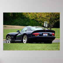 Dodge Viper GTS Poster