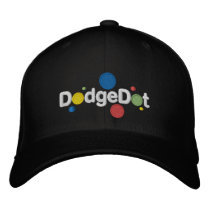 DodgeDot™ Embroidered Wool Cap Embroidered Baseball Caps
