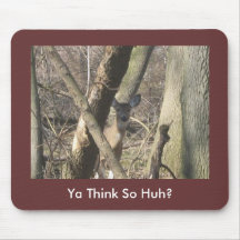 Doe Takes Stance Mouse Pad