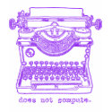 Does Not Compute (Purple) t-shirts