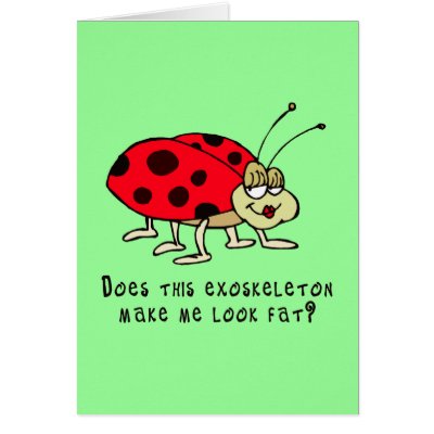 Does This Exoskeleton...? Greeting Cards by TotallyRandom