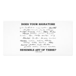 Does Your Signature Resemble Any Of These? photo cards