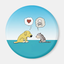 Dog and Cat magnet