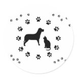 Dog and Cat Sticker