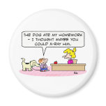 dog ate homework x-ray magnets