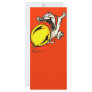 Dog Attacks Balloon Rack Card Template