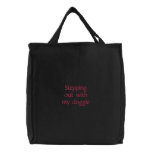 DOG - BAG embroidered bags