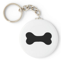 dog bone keychain