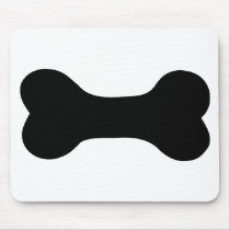 dog bone mouse mat