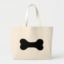 dog bone tote bags