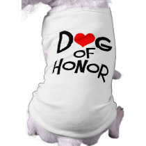 Dog Bridal T-Shirt Pet Clothing