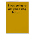 Dog cards