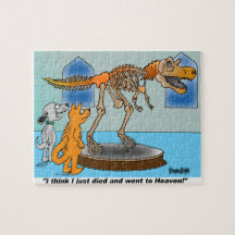 DOG / CAT CARTOON JIGSAW PUZZLE