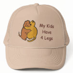 Dog & Cat Hug Hat My Kids Have 4 Legs