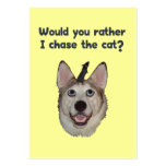 Dog Cat Mouse business cards