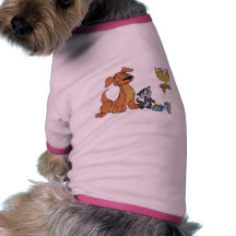 Dog cat mouse doggie t shirt