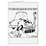 Dog Chases Cars on a Treadmill cards
