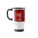 Dog Checker Board mugs