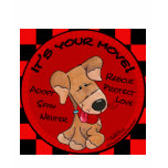 Dog Chequered Board t-shirts