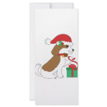 Dog Christmas Present rack cards