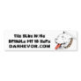 DOG Classic bumper sticker