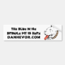 DOG Classic bumper sticker
