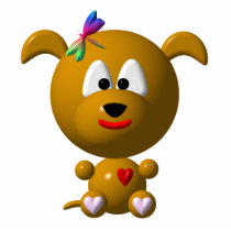 Dog: Cute dog with dragonfly!