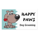 Dog Grooming, Clipping or Walking Business Card Template