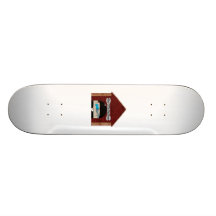 Dog House Man Custom Skate Board