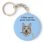 Dog Humour Need Mop keychains