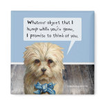 Dog "Hump While You're Gone" magnets