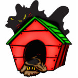 Dog In Dog House Cut Outs