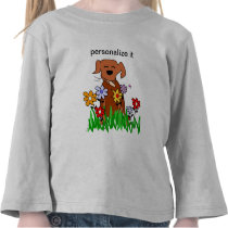 Dog In Garden Dog Lover