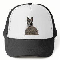 Dog In Uniform Hat
