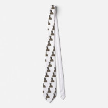 Dog In Uniform Necktie
