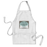 Dog & It's Housekeeping Staff Live Here aprons