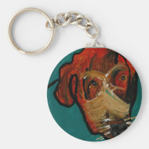Dog Key Chain- Alexandra