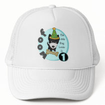 Dog Lover 1st Birthday T-shirts and Gifts Trucker Hats