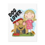 Dog Lover Blonde Girl T-shirts and Gifts