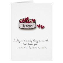 dog lover card